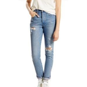 Levi's Women's Premium 501 Skinny Jeans, High Rise, Can't Touch This, Size 26×28